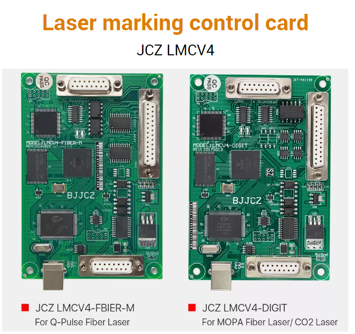 BJJCZ Laser Controller Board Marking Software JCZ Ezcad Control Card For Fiber Marking Machine