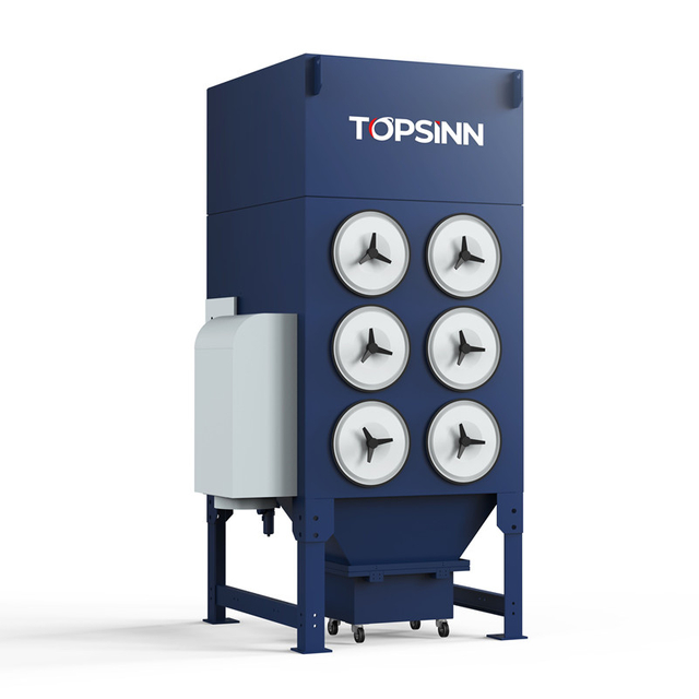 Industrial dust collection systems are used to laser cutting and welding dust and Fumes